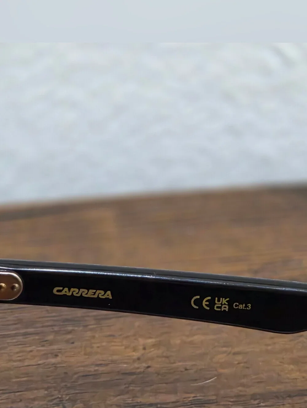 Carrera 317/S 807/HA Black/ Brown Squared Aviator Sunglasses